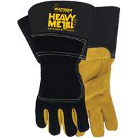Gants de soudage d'hiver Black Velvet Heavy Metal, Taille Petit, Enveloppe en Cuir d'&eacute;lan refendu, ASTM ANSI niveau A5 Nuna Depot Inc.