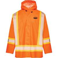 R804 Hurricane Rain Jacket, Small, High Visibility Orange Nuna Depot Inc.