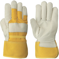 Women's Insulated Cow Grain Gloves, One Size, Grain Cowhide Palm, Fleece Inner Lining Nuna Depot Inc.