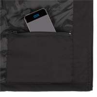 Heated Soft-Shell Jacket, Men's, Small, Black Nuna Depot Inc.