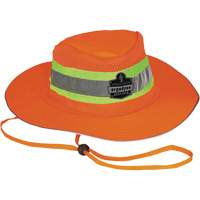 Chapeau de soleil de garde forestier GloWear 8935, petit/moyen, Orange haute visibilit&eacute;, Polyester Nuna Depot Inc.