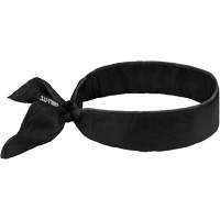 Bandeau de refroidissement Chill-Its 6702 avec polym&egrave;res int&eacute;gr&eacute;s et fermeture &agrave; nouer, Noir Nuna Depot Inc.
