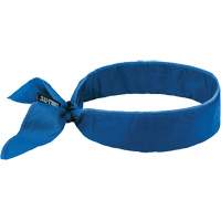 Bandeau de refroidissement Chill-Its 6702 avec polym&egrave;res int&eacute;gr&eacute;s et fermeture &agrave; nouer, Bleu Nuna Depot Inc.