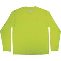 Chill-Its 6689 Cooling Long Sleeve Sun Shirt with UV Protection, High-Visibility Lime-Yellow, Small Nuna Depot Inc.