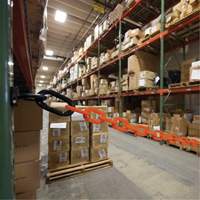 Ensemble de barri&egrave;re &agrave; chaîne magn&eacute;tique pour l'entrep&ocirc;t, Orange Nuna Depot Inc.