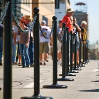 Chaîne de barri&egrave;re en plastique, Vert Nuna Depot Inc.
