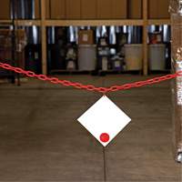 Chaîne de barri&egrave;re en plastique, Vert Nuna Depot Inc.