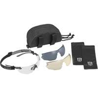 Combat Safety Glasses Kit, Clear/Copper/Smoke Lens, Anti-Fog/Anti-Scratch, ANSI Z87+ Nuna Depot Inc.