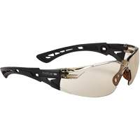 Rush+ BSSI Safety Glasses, Brown/Copper Lens, Anti-Fog/Anti-Scratch, ANSI Z87+ Nuna Depot Inc.