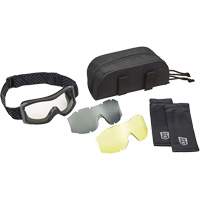 X1000 Ballistic Protection Goggles Kit, Amber/Clear Lens, Anti-Fog/Anti-Scratch, Direct Vent Nuna Depot Inc.