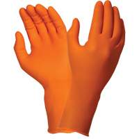 Gants jetables TOUCHNTUFF 93-800, 6,5/7, Latex/N&eacute;opr&egrave;ne/Nitrile, 23,6-mils, Sans poudre, Orange Nuna Depot Inc.