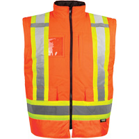 High-Visibility 7-in-1 Jacket, Polyester, High Visibility Orange, X-Small Nuna Depot Inc.
