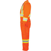 High-Visibility Lined Canvas Overalls, Small, High Visibility Orange Nuna Depot Inc.