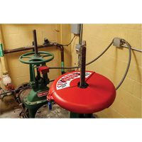Collapsible Gate Valve Lockout Device, Wheel Type Nuna Depot Inc.