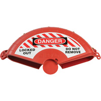Collapsible Gate Valve Lockout Device, Wheel Type Nuna Depot Inc.
