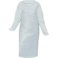 Blouse CoverMe avec passe-pouces, Taille unique, Blanc, Poly&eacute;thyl&egrave;ne Nuna Depot Inc.