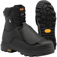Bottes de travail Vulcan avec protecteur m&eacute;tatarsien &agrave; l'ext&eacute;rieur, Cuir, Taille 5, Imperm&eacute;able Nuna Depot Inc.