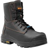 Bottes de travail Metpro Flex avec protecteur m&eacute;tatarsien, Cuir, Taille 4, Imperm&eacute;able Nuna Depot Inc.