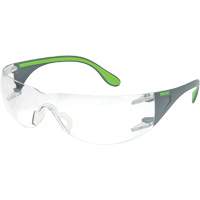 Lunettes de s&eacute;curit&eacute; gris/vert Adapt Lite, Lentille Transparent, Antibu&eacute;e/Anti-&eacute;gratignures, ANSI Z87+/R&eacute;pond ou surpasse la norme CSA Z94.3 Nuna Depot Inc.