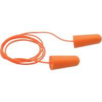 SEALTEC33 Orange Tapered PU Foam Disposable Earplugs, Corded, Bulk - Box, 33 dB NRR, One-Size Nuna Depot Inc.