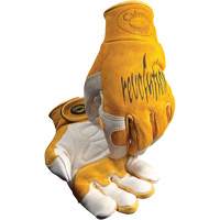 Caiman&reg; Premium TIG/MIG Welder's Gloves with Hook & Loop Closure, Split Cowhide, Size Medium Nuna Depot Inc.