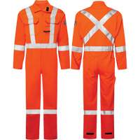 Avenger 7 oz. Coveralls, Size 36, High-Visibility Orange Nuna Depot Inc.