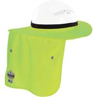 Chill-Its&reg; Lime Green FR Hard Hat Brim with Neck Shade Nuna Depot Inc.
