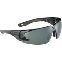 RUSH+ 2.0 M/L Safety Glasses with Black & Grey Frame, Grey/3.0 Lens, Anti-Fog/Anti-Scratch, ANSI Z87+ Nuna Depot Inc.