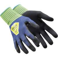 Gants de travail mince Helix 3051, 6/T-petit, Calibre 21, Rev&ecirc;tement Mousse de nitrile, ASTM ANSI niveau A4/EN 388 niveau D Nuna Depot Inc.
