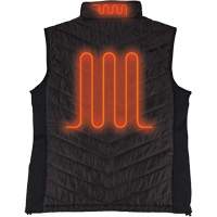 N-Ferno&reg; Rechargeable Heated Vest with Battery Power Bank, Men's/Unisex/Women's, Small, Black Nuna Depot Inc.