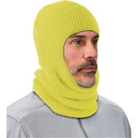 N-Ferno&reg; 2-Layer Rib Knit Freezer Balaclava Face Mask, Acrylic, High-Visibility Lime Green Nuna Depot Inc.