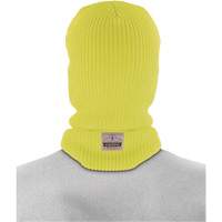 N-Ferno&reg; 2-Layer Rib Knit Freezer Balaclava Face Mask, Acrylic, High-Visibility Lime Green Nuna Depot Inc.