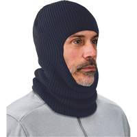 N-Ferno&reg; 2-Layer Rib Knit Freezer Balaclava Face Mask, Acrylic, Navy Nuna Depot Inc.