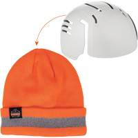N-Ferno&reg; Reflective Rib Knit Winter Hat & Bump Cap Insert, Acrylic Lining, Medium/Small, Orange Nuna Depot Inc.