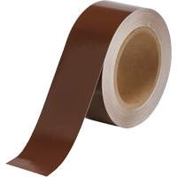 Pipe Marker Tape, 90', Brown Nuna Depot Inc.