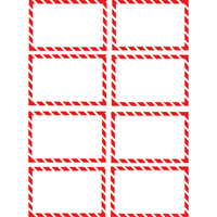 &eacute;tiquettes SIMDUT 800/pqt, Papier, Rouleau, 2-3/4" lo x 4-1/4" la Nuna Depot Inc.