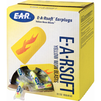 E-A-Rsoft Yellow Neon Blasts Earplugs, Bulk - Polybag Nuna Depot Inc.