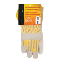 Standard-Duty Dry-Palm Fitters Gloves, Large, Grain Cowhide Palm, Cotton Inner Lining Nuna Depot Inc.