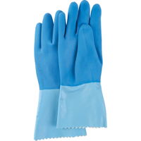 Blue-Grip Heavyweight Gloves, Size 6/Small, 12" L, Rubber Latex, Interlock Inner Lining, 45-mil Nuna Depot Inc.