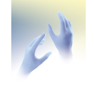 QRP Qualatrile Disposable Gloves, Medium, Nitrile, 5-mil, Powder-Free, Blue Nuna Depot Inc.