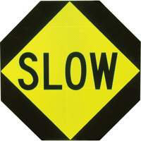 Double-Sided "Stop/Slow" Traffic Control Sign Nuna Depot Inc.