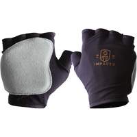 Gants antichocs sans doigts, main droite, T-petit, Paume en Cuir refendu, Poignet &agrave; enfiler Nuna Depot Inc.