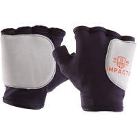 Gants de protection sans doigts paume/c&ocirc;t&eacute;, droit, T-petit, Paume en Su&egrave;de, Poignet &agrave; enfiler Nuna Depot Inc.