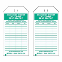Test Record Tags, Polyester, 4" W x 7" H, English Nuna Depot Inc.