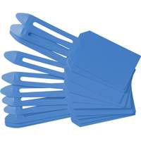 &eacute;tiquettes de cadenassage vierges en plastique, Plastique, 3-1/4" la x 5-4/5" h, Vierge Nuna Depot Inc.
