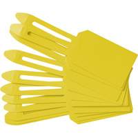 &eacute;tiquettes de cadenassage vierges en plastique, Plastique, 3-1/4" la x 5-4/5" h, Vierge Nuna Depot Inc.