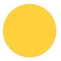 &eacute;tiquettes rondes inscriptibles, Cercle, 3" lo x 3" la, Jaune Nuna Depot Inc.