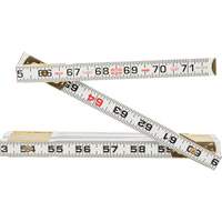 Red End&reg; Flat Reading Rule, 6' L, Wood Nuna Depot Inc.