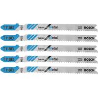 Jig Saw Blades Basic for Metal, High Speed Steel, T-Shank, 3-5/8" L Nuna Depot Inc.