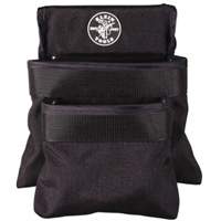 Pochette utilitaire &agrave; 2 poches s&eacute;rie PowerLine, 1000 Denier Cordura&reg;, Noir Nuna Depot Inc.